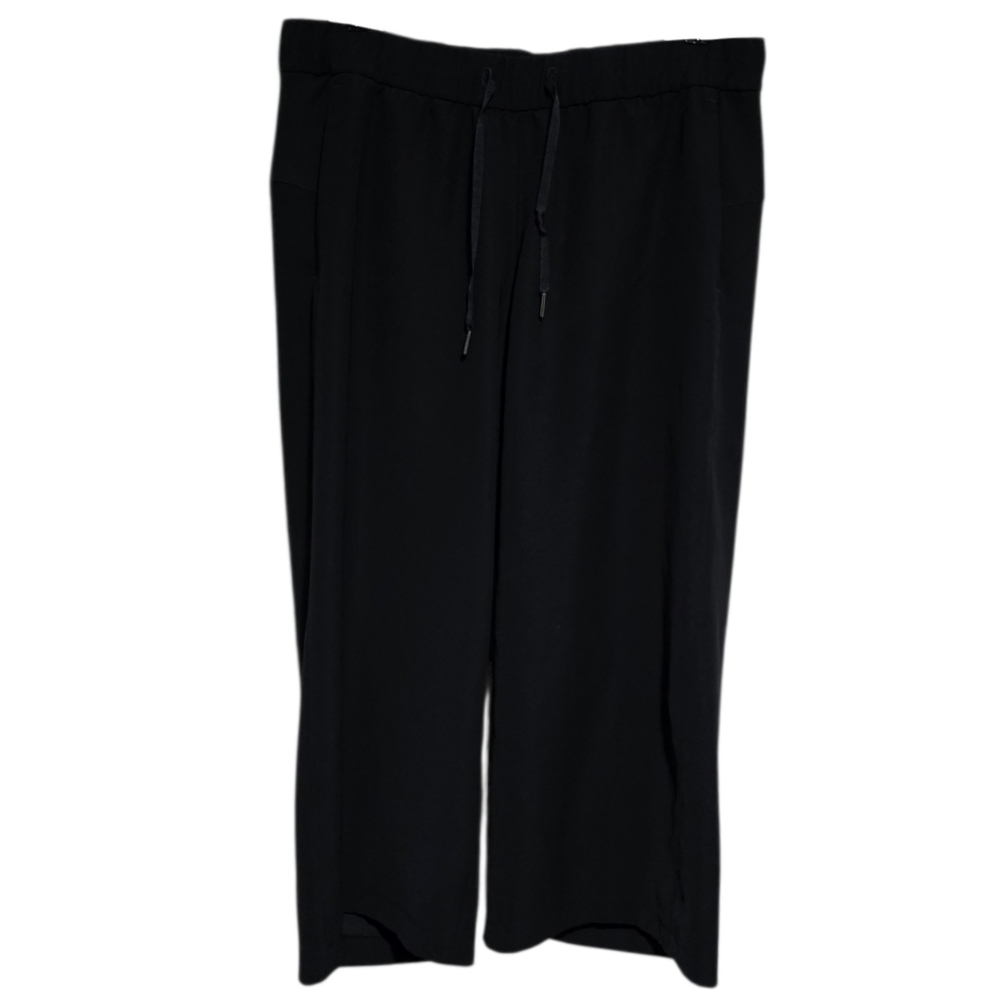 lululemon On the Fly Wide-Leg 7/8 Pant *Woven Black Size 12